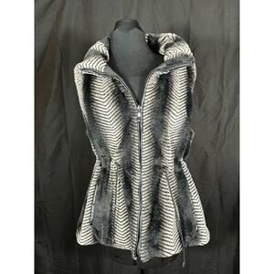 Faux Fur Reversable Women's Vest